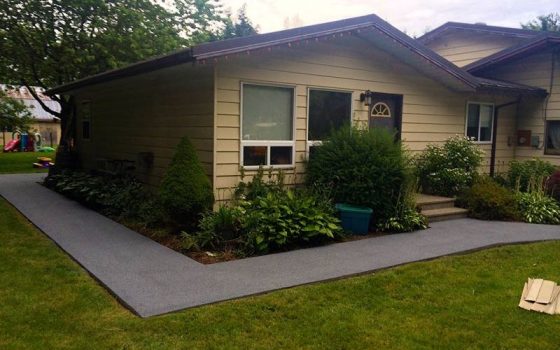 rubber sidewalk